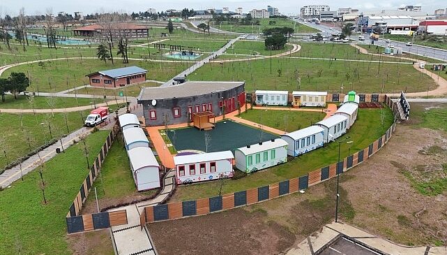 Gebze Lokomotif Çocuk Köyü hizmete giriyor