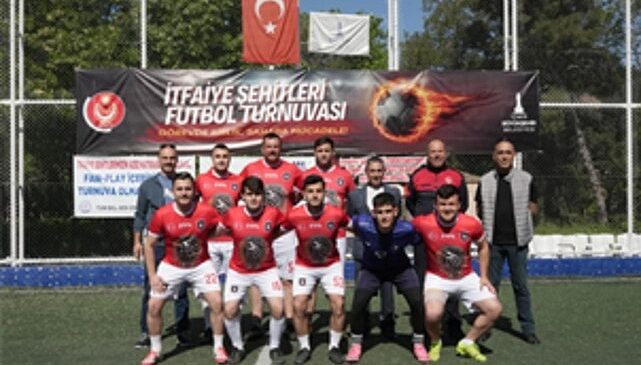 İtfaiyecilerden anlamlı turnuva