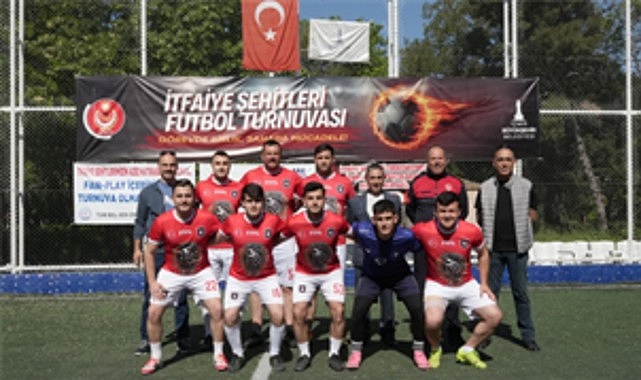 İtfaiyecilerden anlamlı turnuva