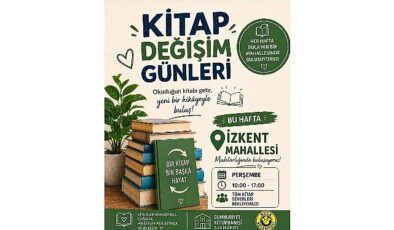 Buca’da  “Kitap Değişim Günleri” başlıyor