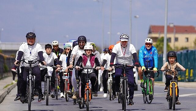 Beylikdüzü’nde Pedallar Sağlık İçin Döndü