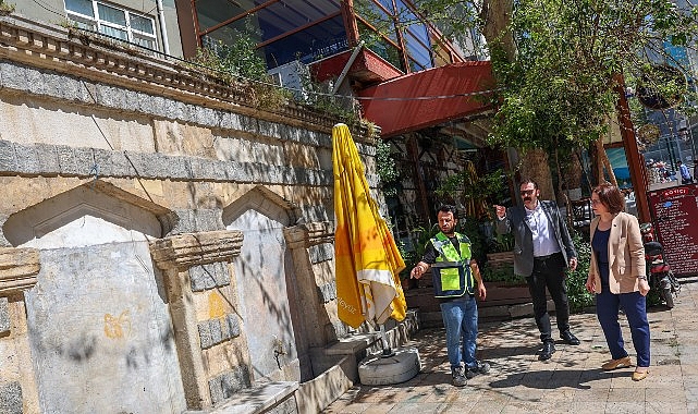 Maltepe’nin tarihi mirası “Feyzullah Efendi Çeşmesi” yenileniyor