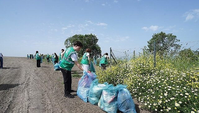 Beylikdüzü’nde Öğrencilerden Doğaya Destek