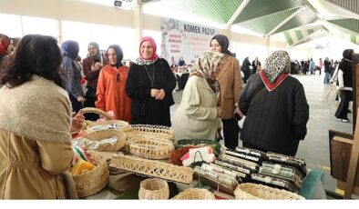 Konyalı Kadınlar, Anneler Günü Dolayısıyla KOMEK Pazarı’nda Buluştu
