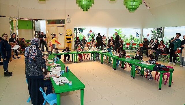 Konya Tropikal Kelebek Bahçesi’nde miniklere özel eğlenceli etkinlikler
