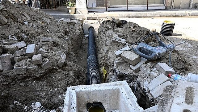 Saruhanlı’nın 22 Milyonluk Yatırımında Çalışmaların Yarısı Tamamlandı